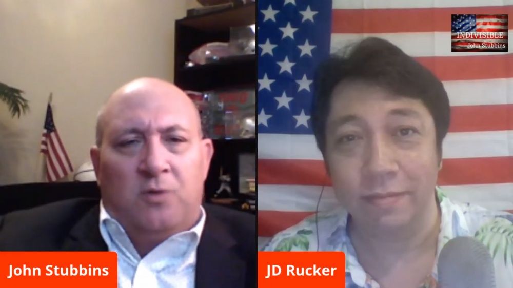 Did the Deep State cut in as 'Indivisible with John Stubbins' interviewed JD Rucker?