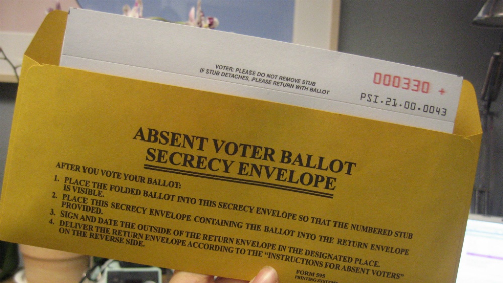 Leftists hope you're too stupid to distinguish between mail-in balloting and absentee balloting